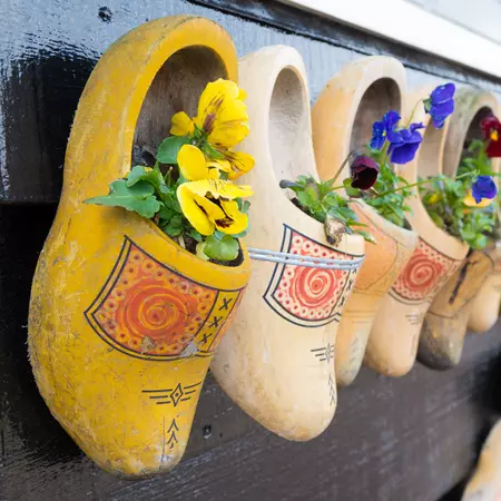 amsterdam wooden shoes