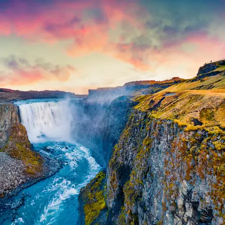 Dettifoss is the second most powerful Waterfall in Europe