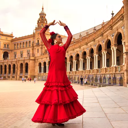 Square in Seville, Spain