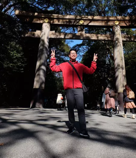 Reyel Lacson in Japan