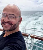 Richard Toledo on a cruise