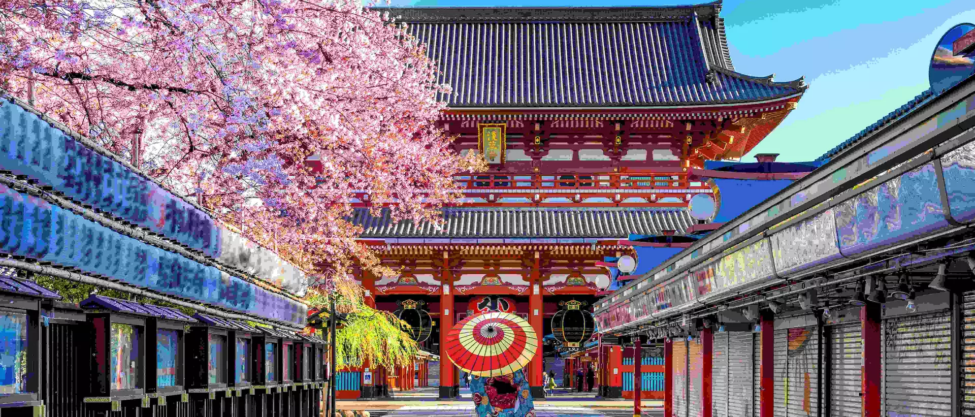 woman in traditional dress in front of ancient buddhist temple