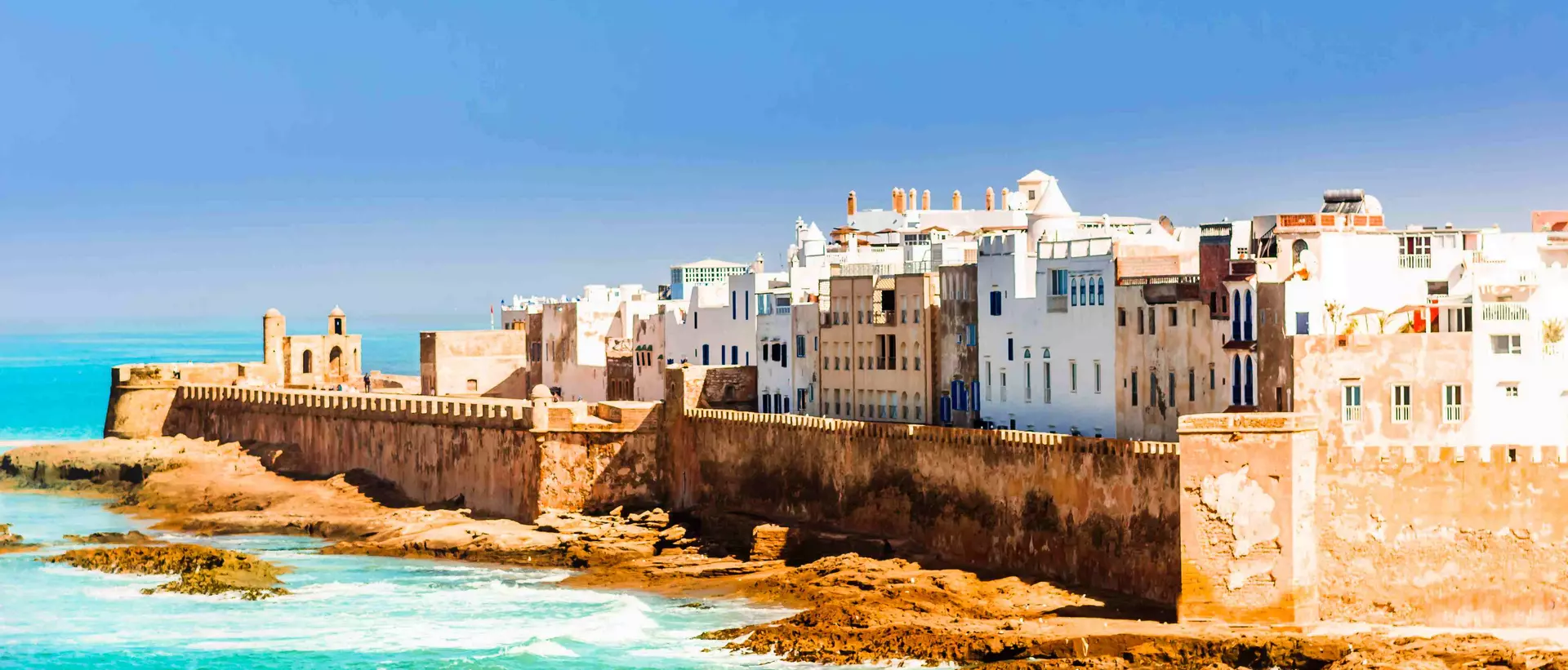 The old city of Essaouira in Morocco.