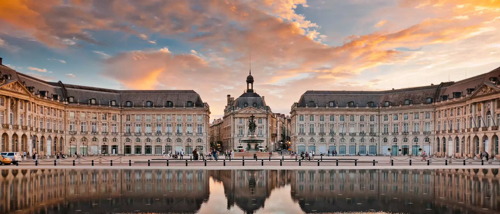 Place de la Bourse in Bordeaux, France