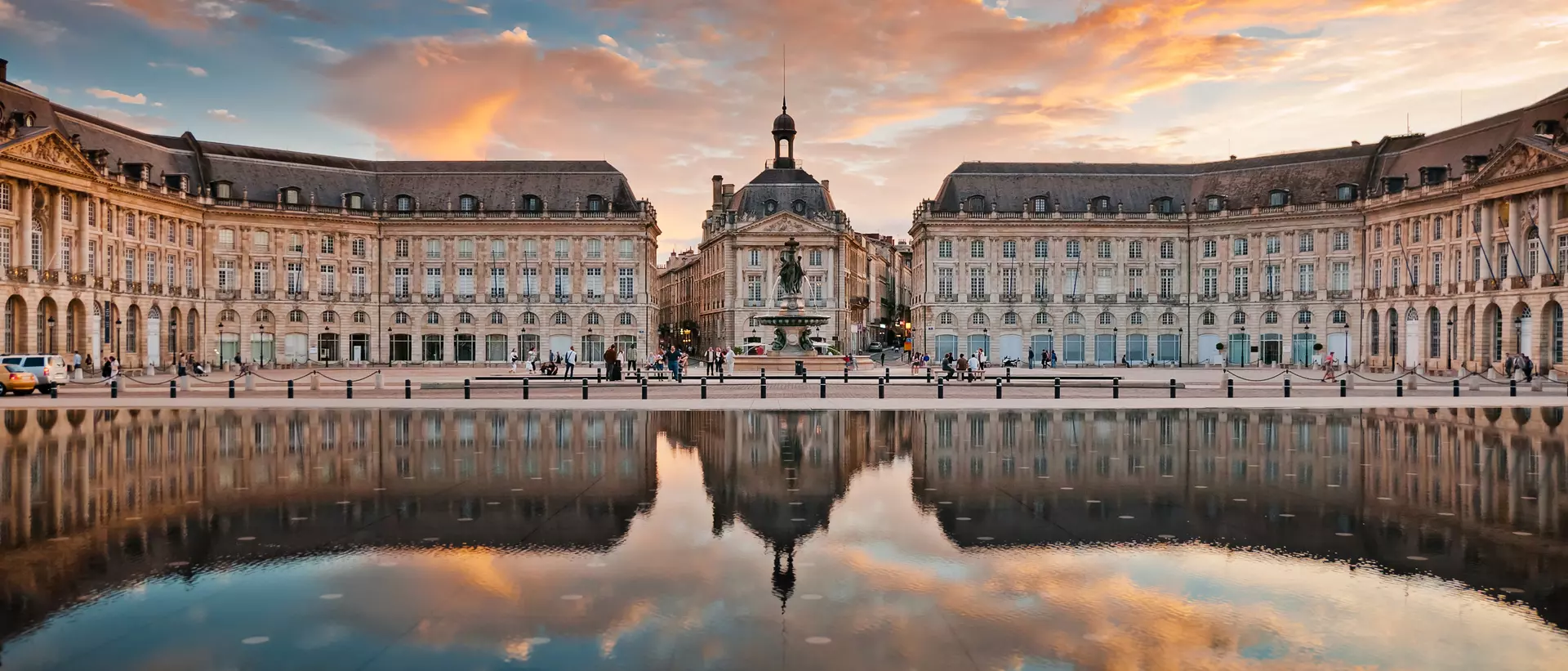 Place de la Bourse in Bordeaux, France