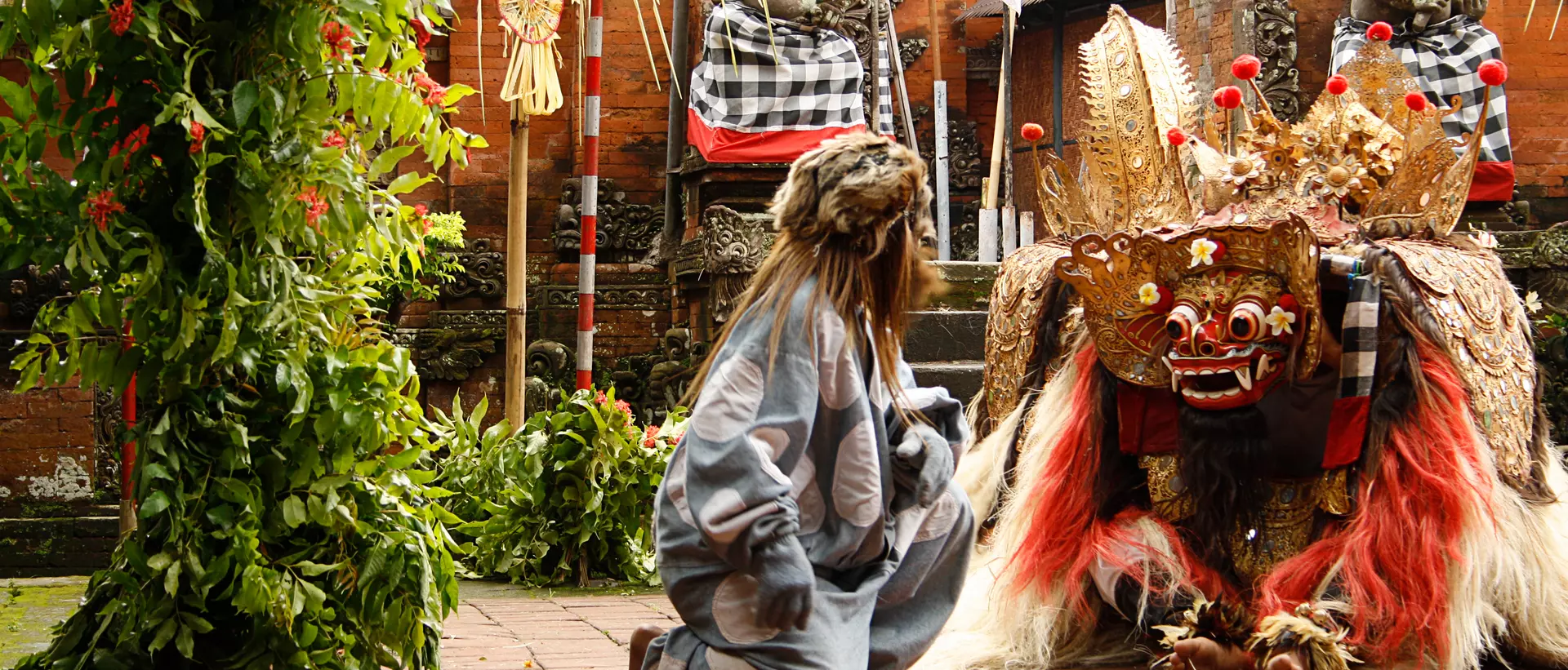 Jambe Budaya Barong Dance, Balinese Mythological Dance Show