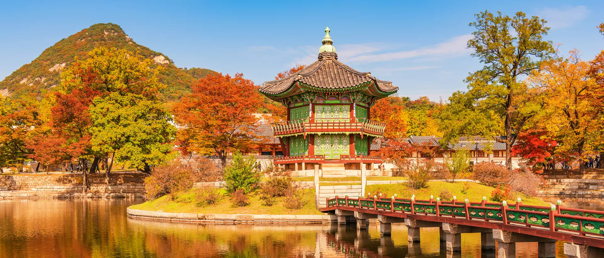 Gyeongbokgung Palace in Seoul, South Korea.