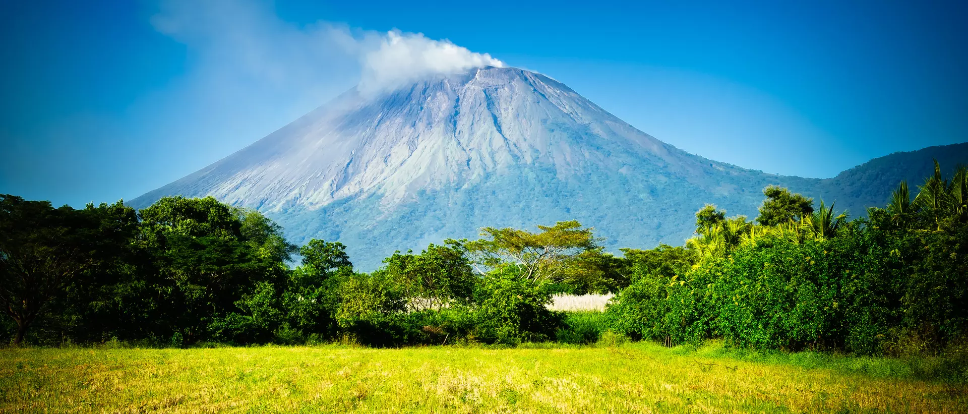 San Cristobal Volcano Located in Nicaragua.