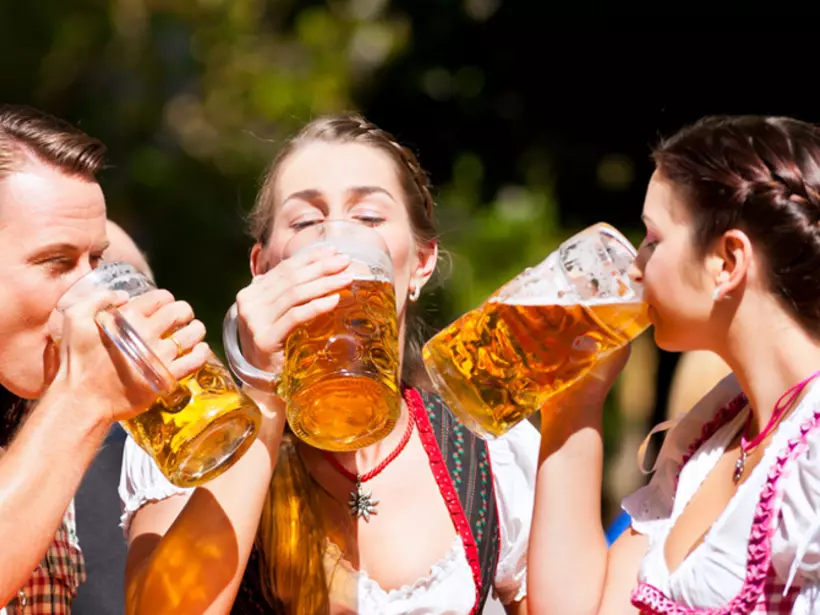 Bavarian Beer Garden - always a popular spot to hang out on Germany vacations. Bavarian Beer Garden - always a popular spot to hang out on Germany vacations.