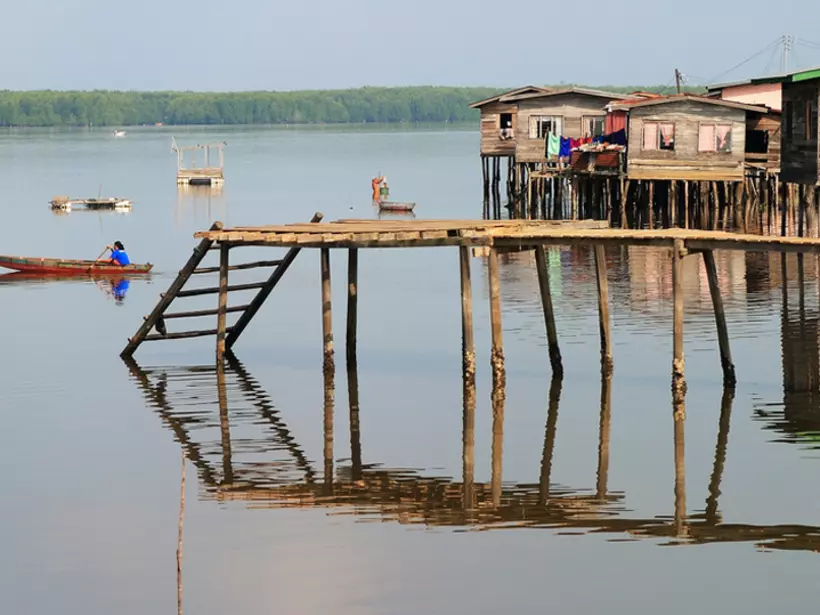 Stilted houses