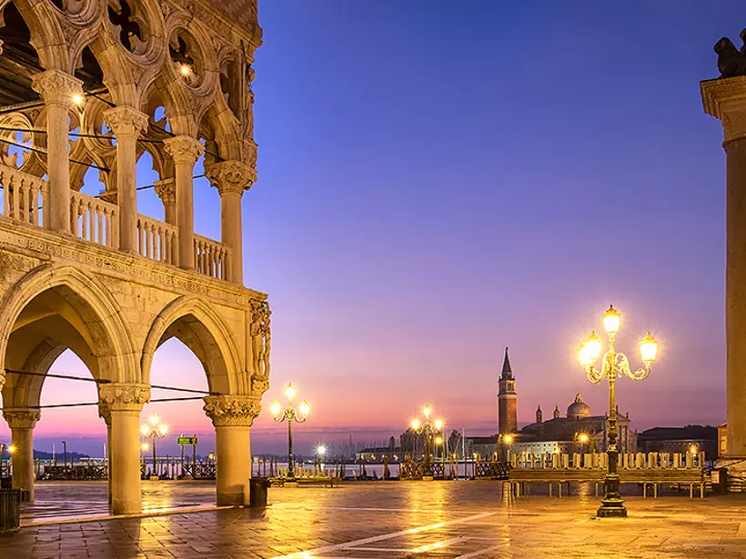 Stroll through Piazza San Marco to visit St Mark's Basilica or shop local vendors