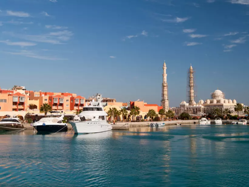 A pier in Hurghada