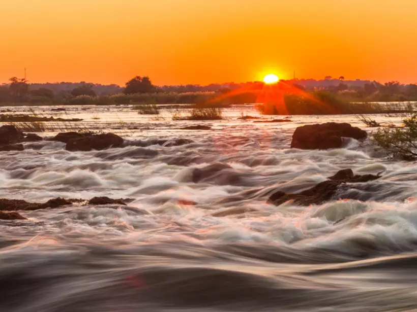 Whitewater rapids are a great photo opportunity while on Victoria Falls tours.