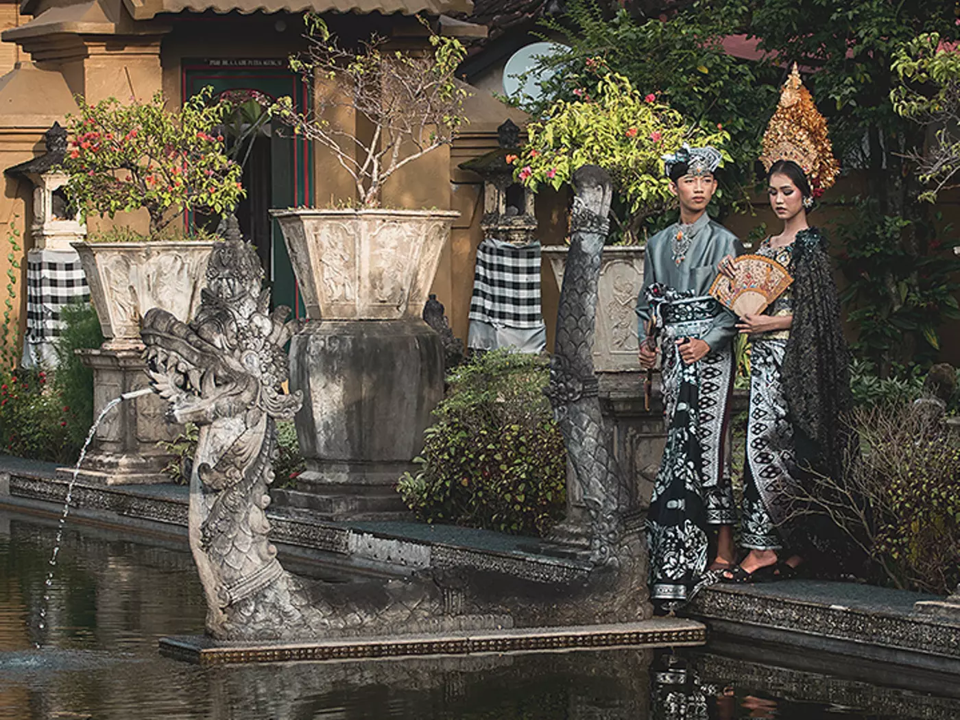 The Balinese are proud of their traditions, customs and formal dress