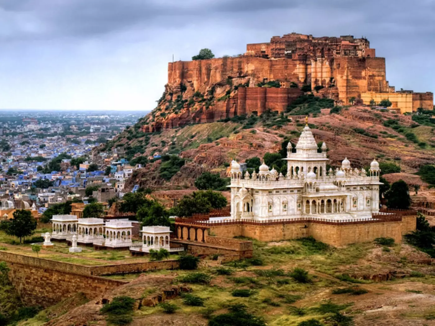 Journey through the blue city of Jodhpur to visit the momentous Mehrangarh Fort