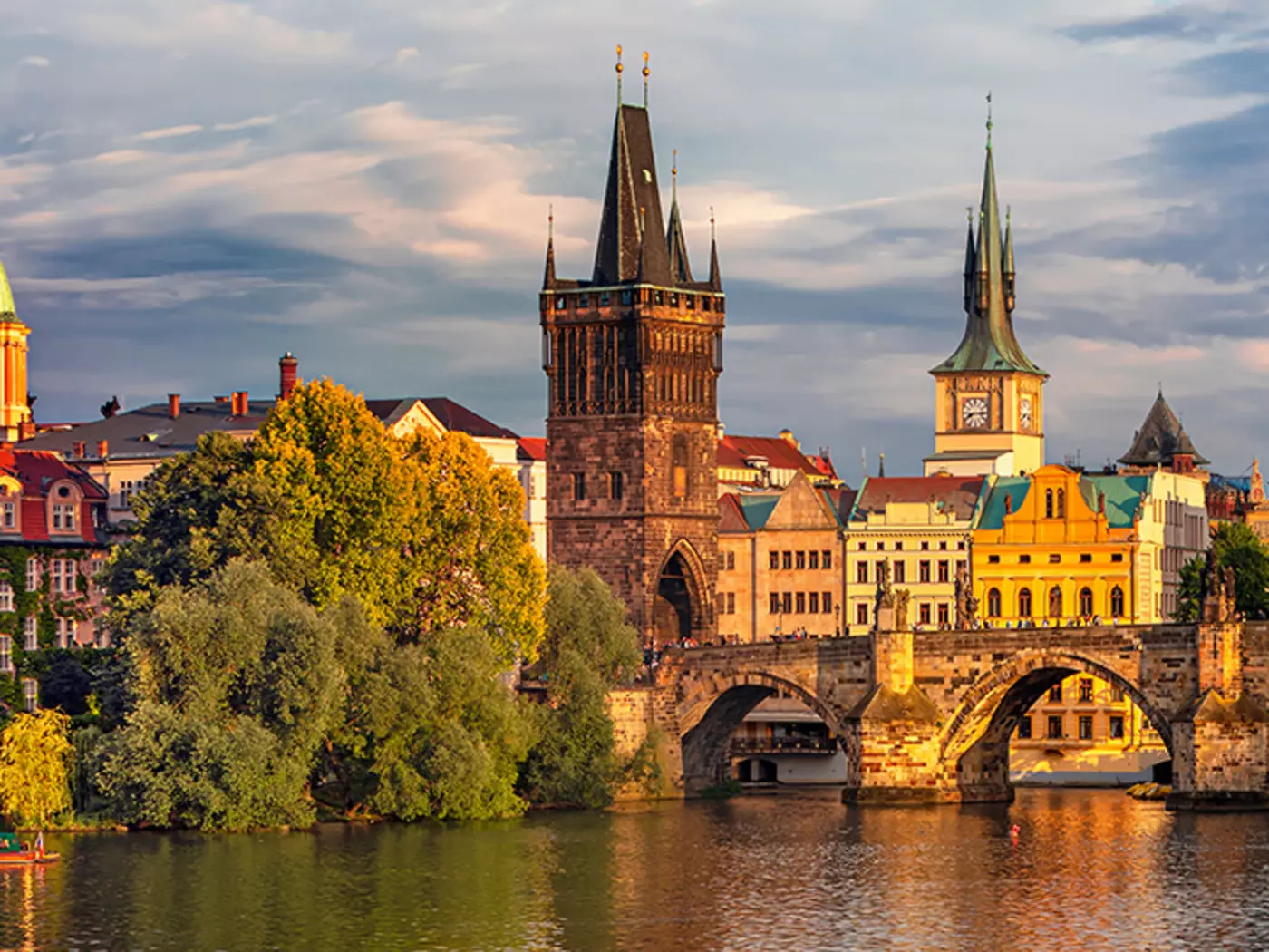 Charles Bridge in Prague - always a popular photo opportunity on Czech Republic tours.