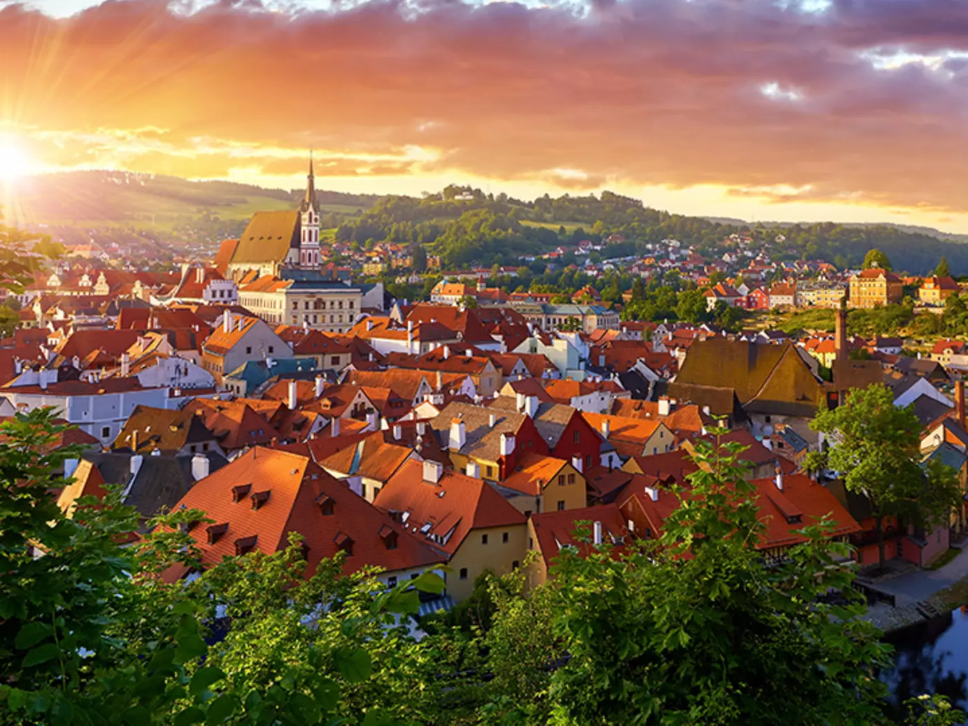 Český Krumlov is a city in the Bohemia region of the Czech Republic