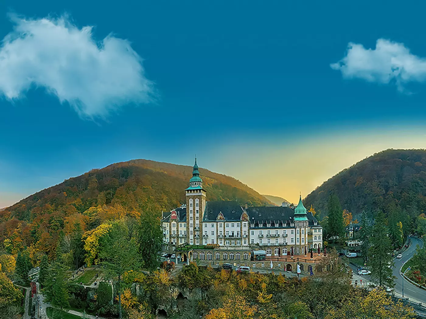 Enjoy the picturesque town of Lillafured, originally built in 1890 as a tourist spot for the wealthy