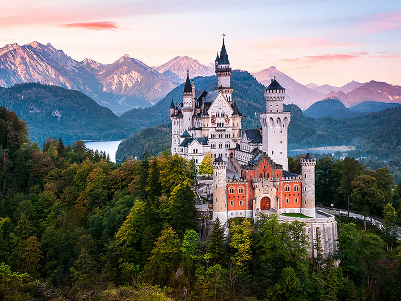 Visited by Walt Disney, Neuschwanstein Castle served as inspiration for the Sleeping Beauty castle
