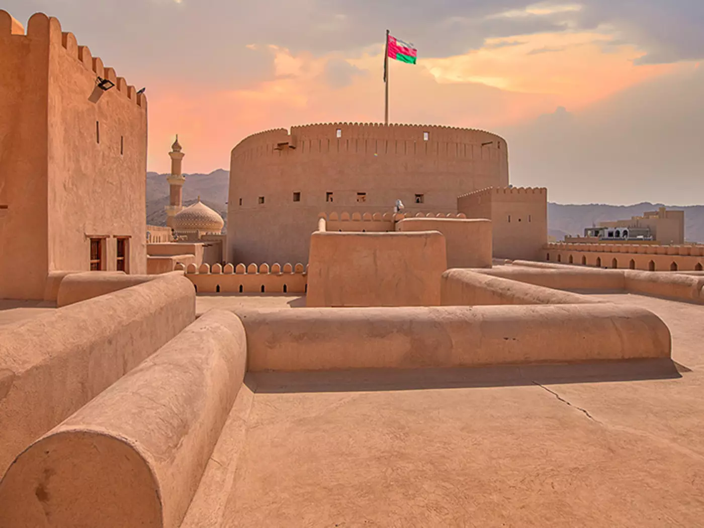 Explore the seventeenth century through the fortifications of Nizwa Fort