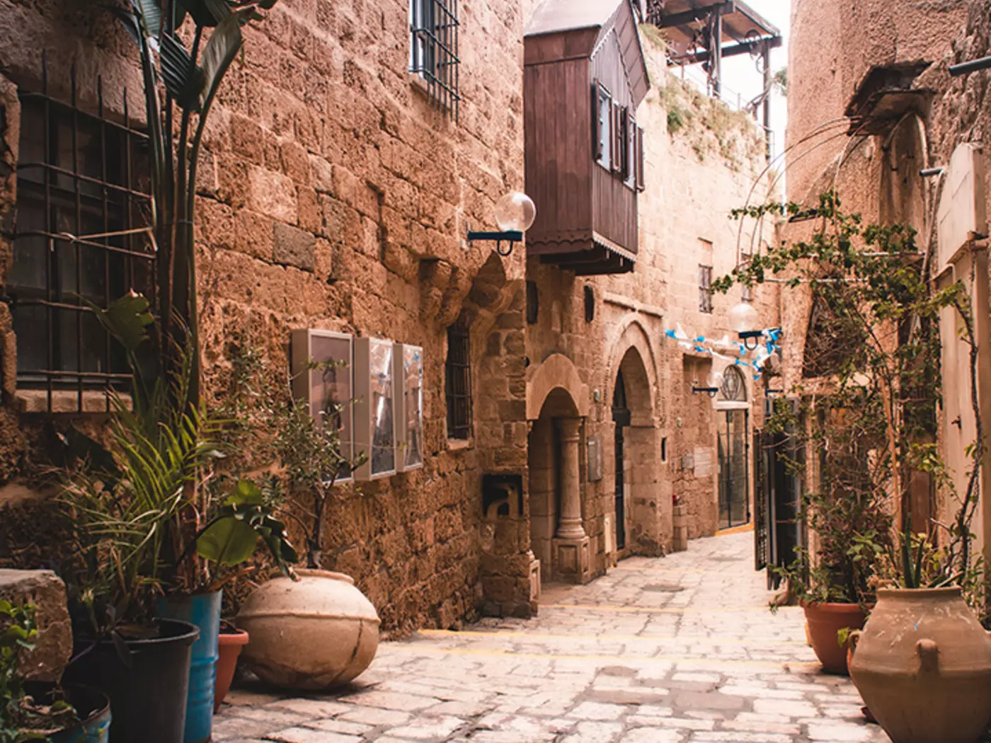 Wander the streets of old Jaffa, the ancient port town that Tel Aviv grew from
