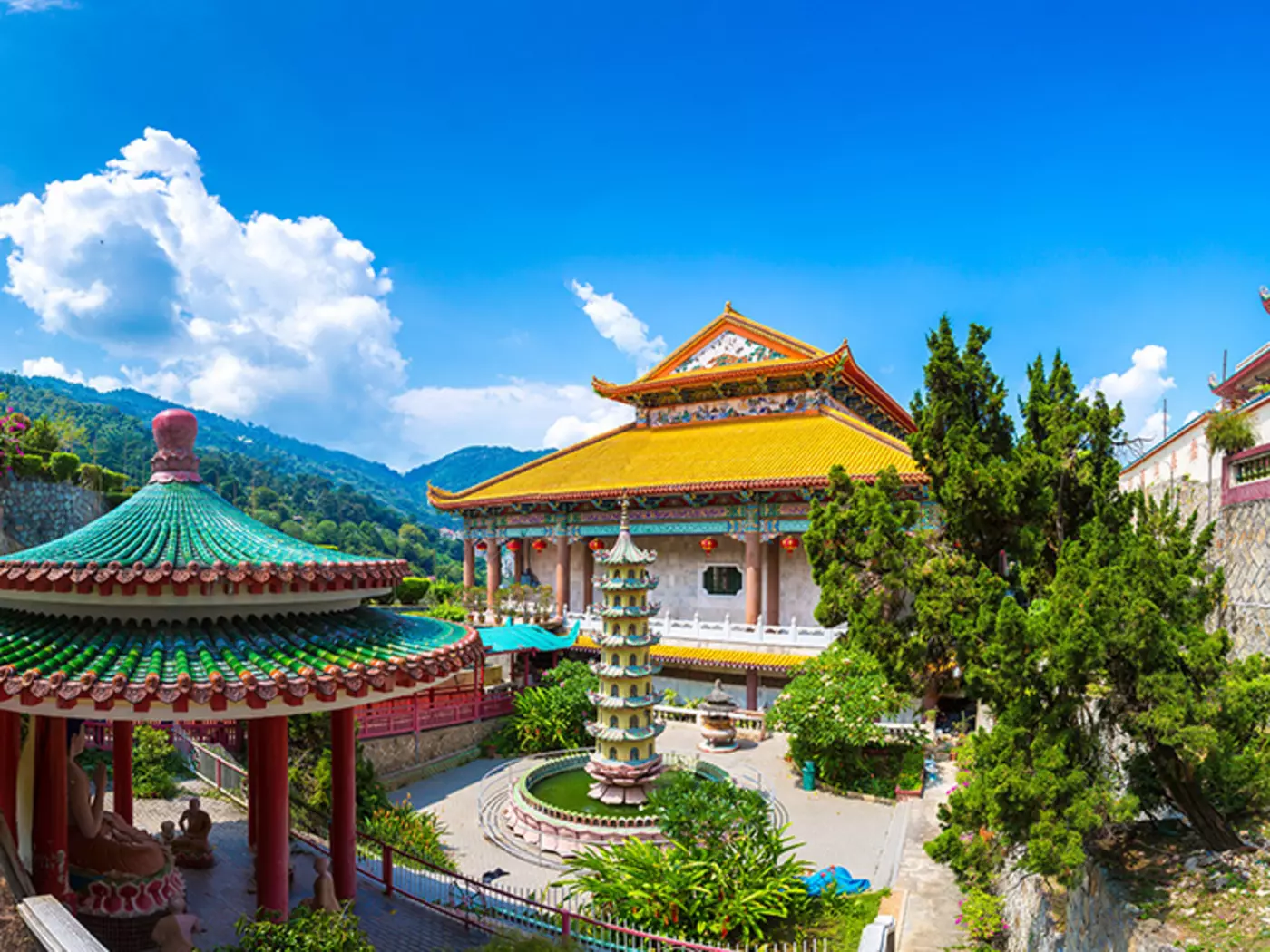 Journey to the Kek Lok Si Temple, one of the largest Buddhist temples and complexes in Southeast Asia