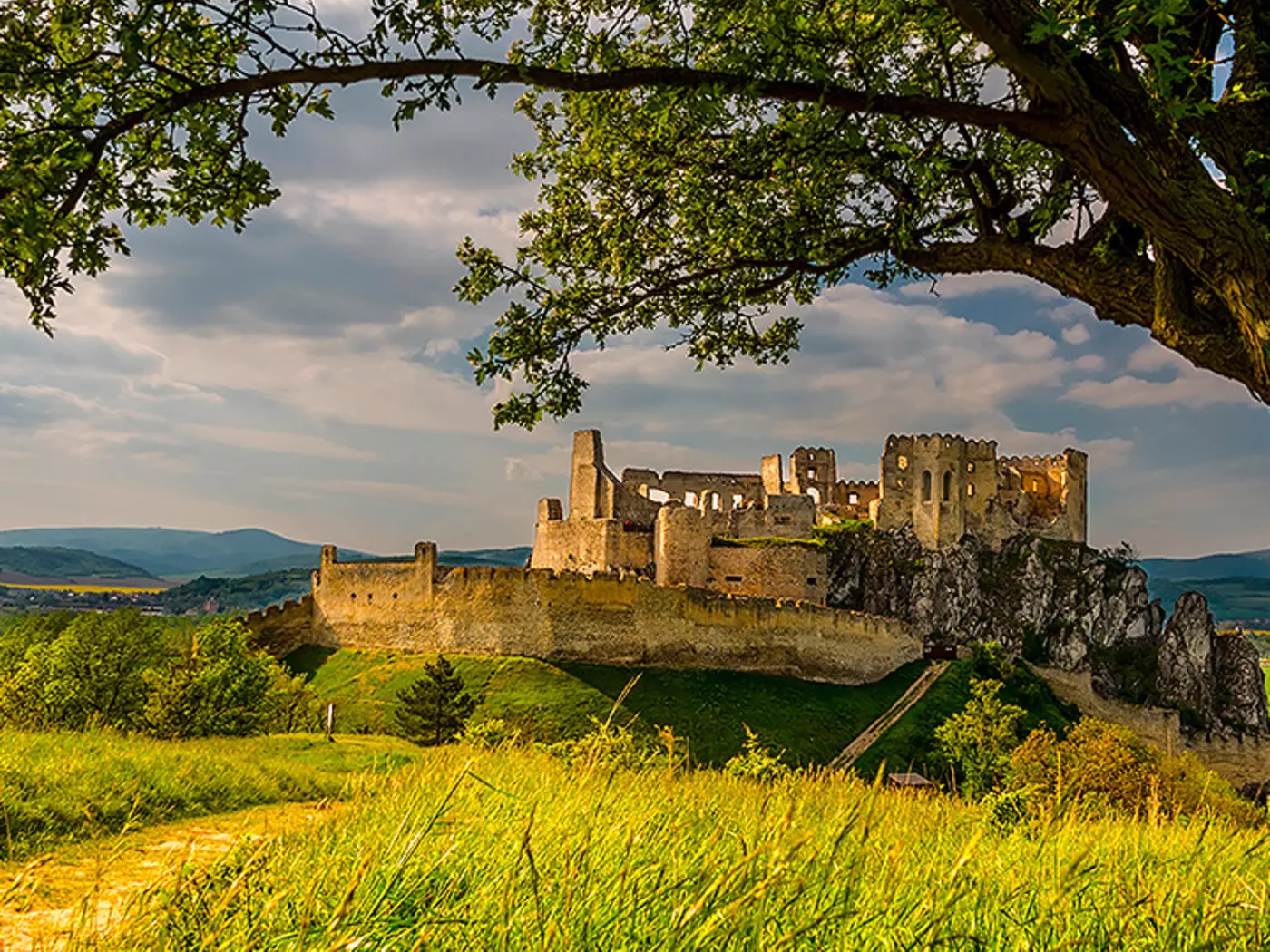Ruins of Beckov Castle, Slovakia