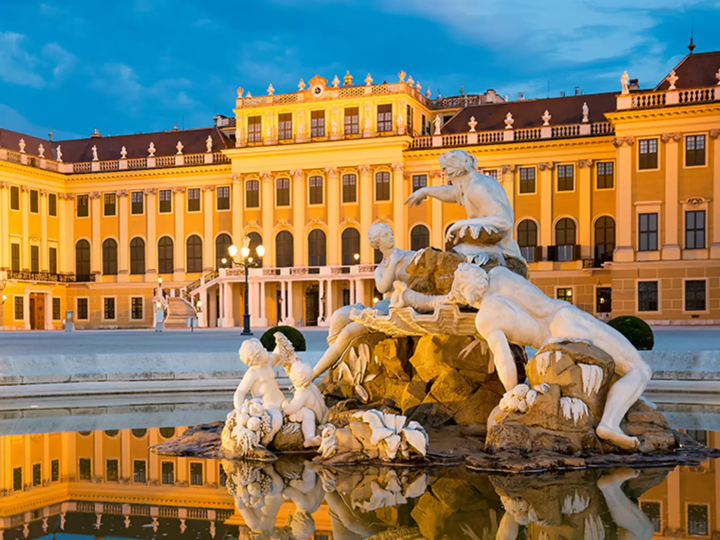 Schönbrunn Palace was the main residence of the Habsburg rulers