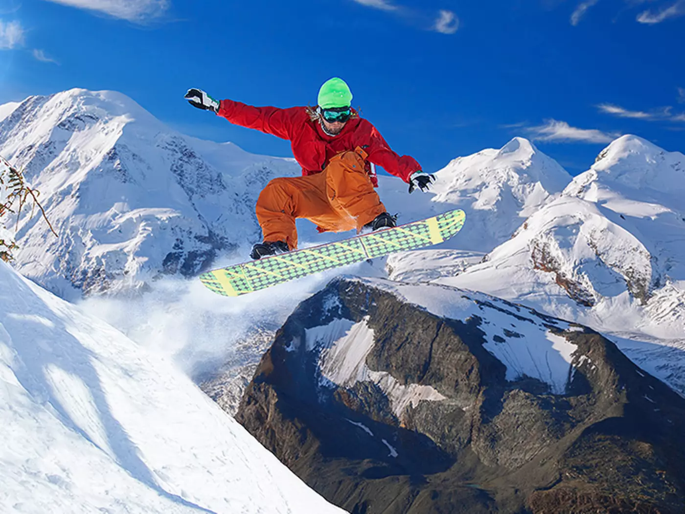 Hit the slopes with confidence as you make your way down on light Swiss snow