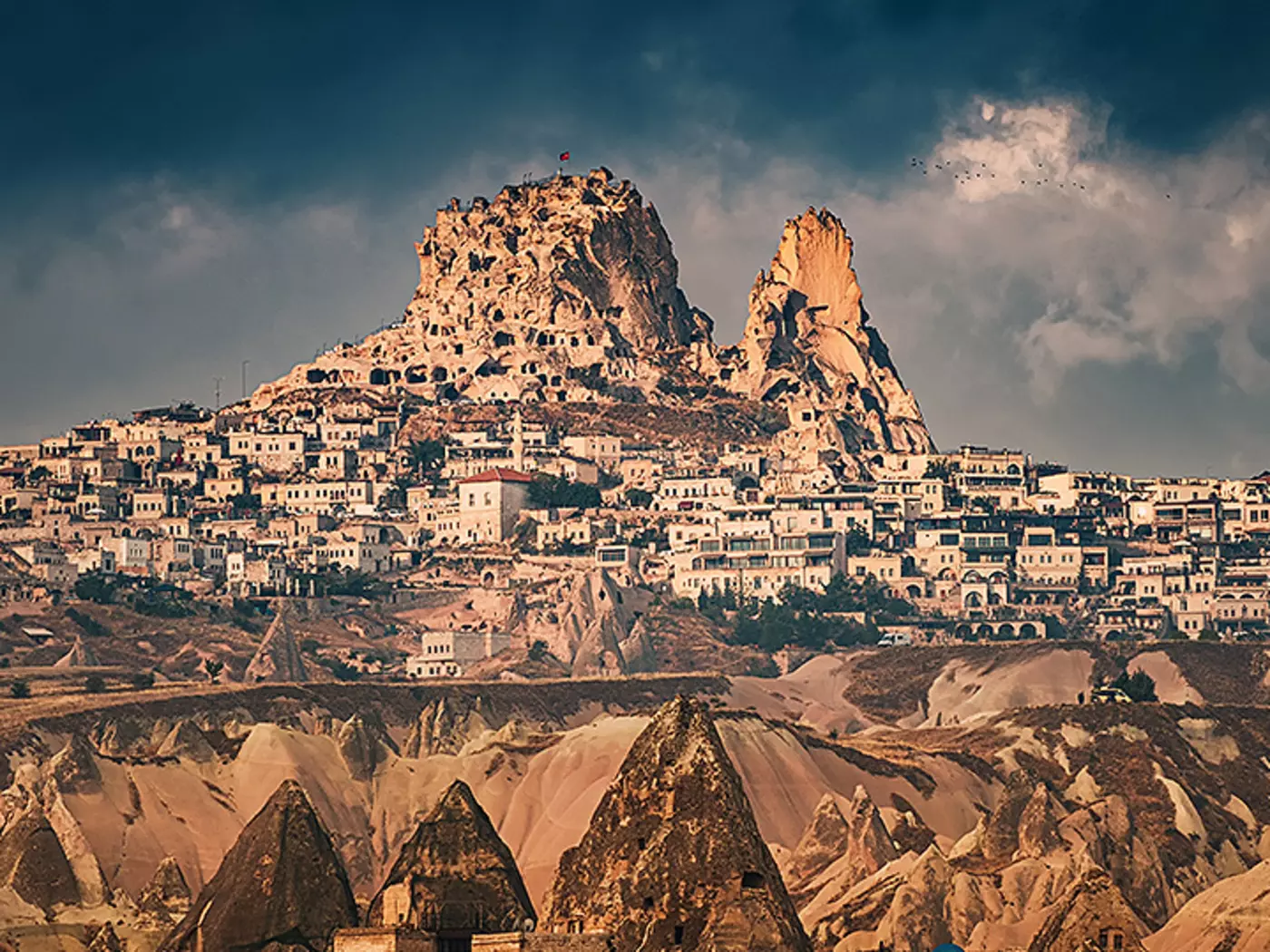 Step into a land of the unknown in Uchisar Village, known for its unique rock formations