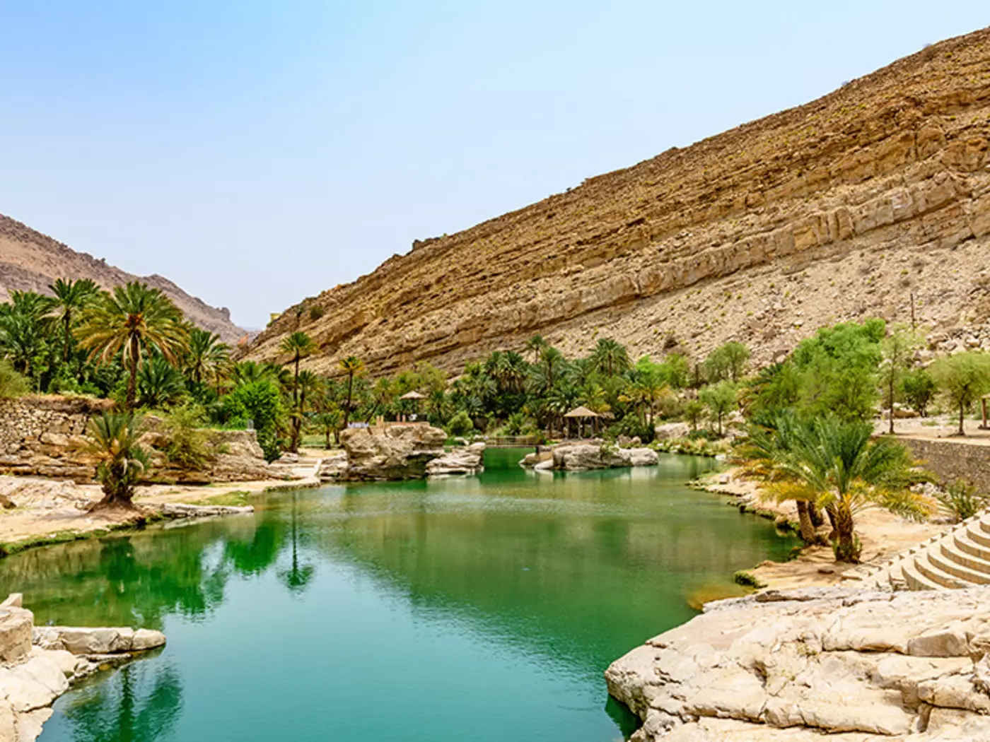 Take a dip in Wadi Bani Khalid, a magical desert oasis that draws everyone's attention