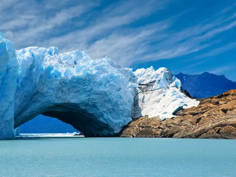 Ice bridge Perito Moreno Glacier in Patagonia is a must inclusion on all Argentina tours