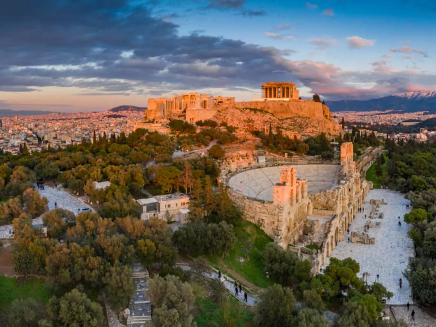 The ancient Acropolis, Athens