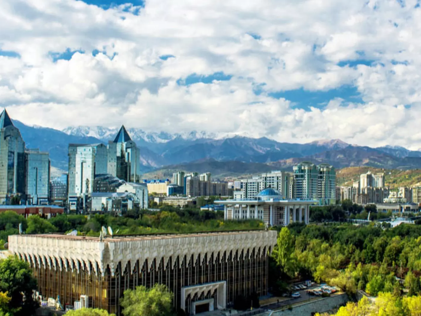Almaty, set against the Zailiysky Alatau mountains, offers Cental Asia's best selection of shops, markets and restaurants
