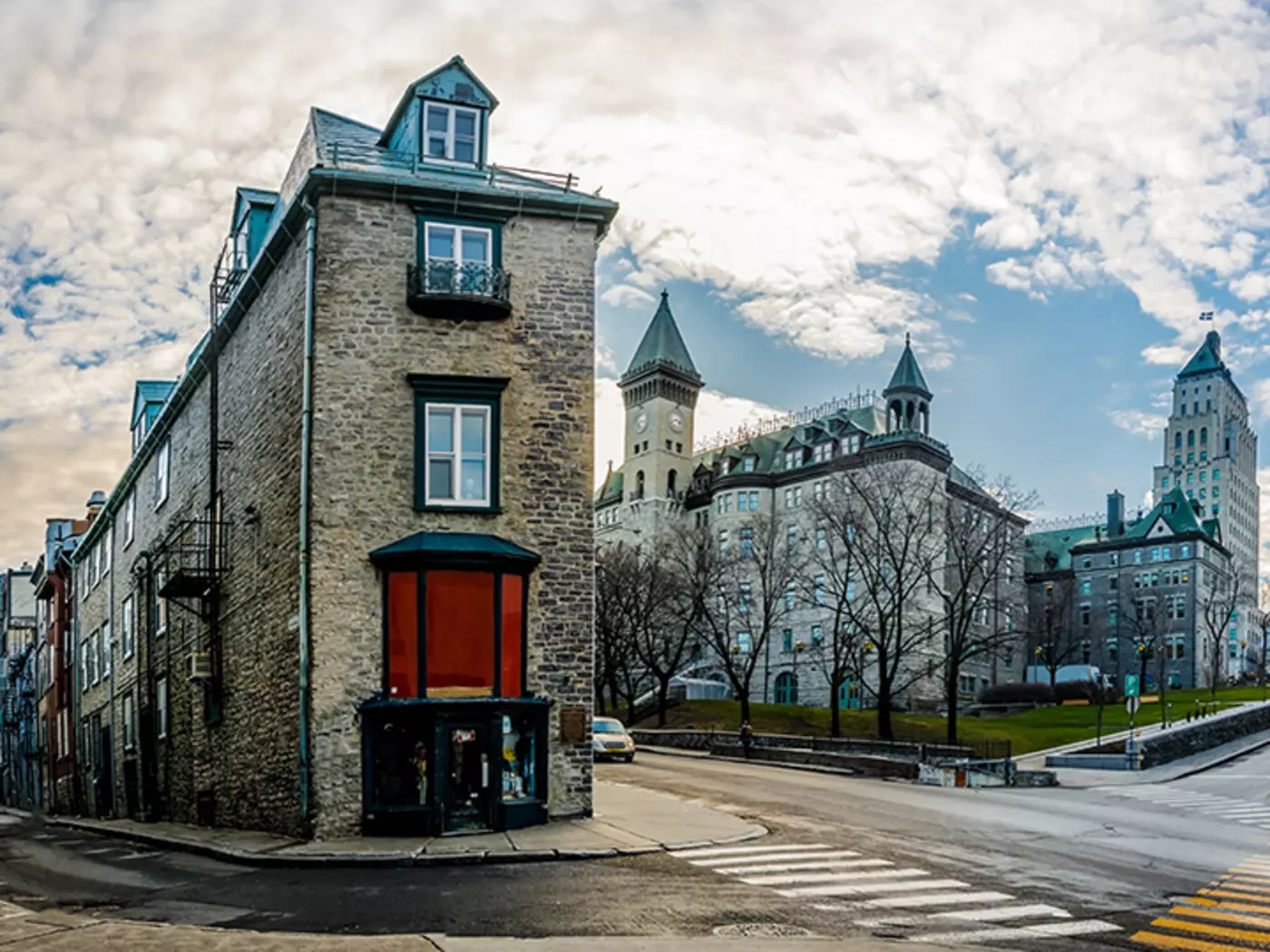 Take a step into history and culture while walking the streets of Quebec City