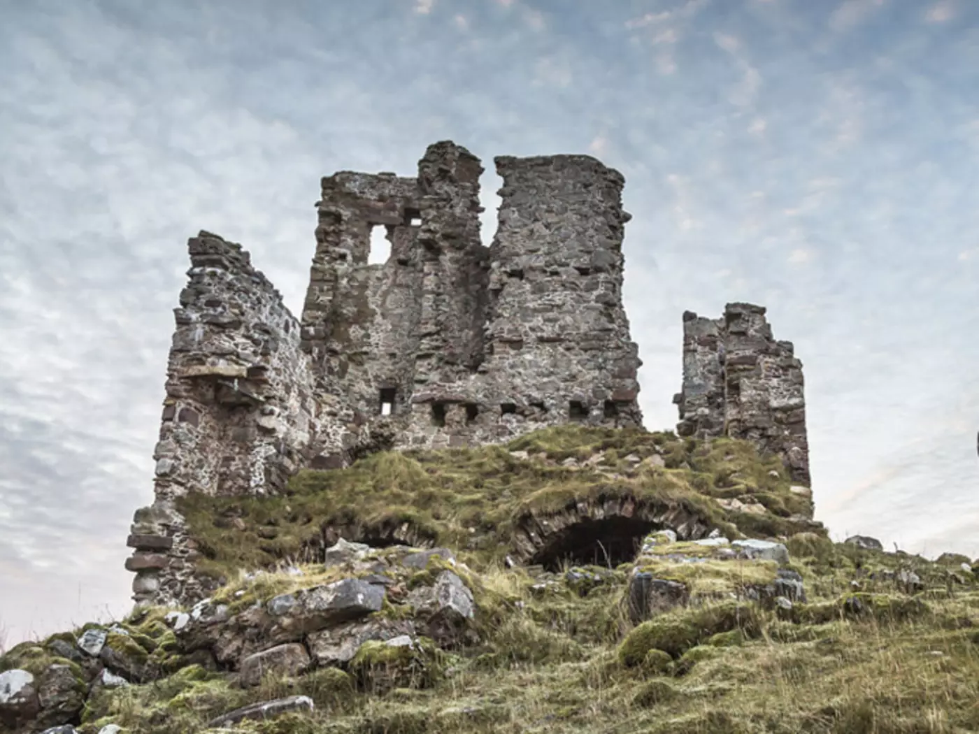 Ardvreck Castle on Loch Assynt
