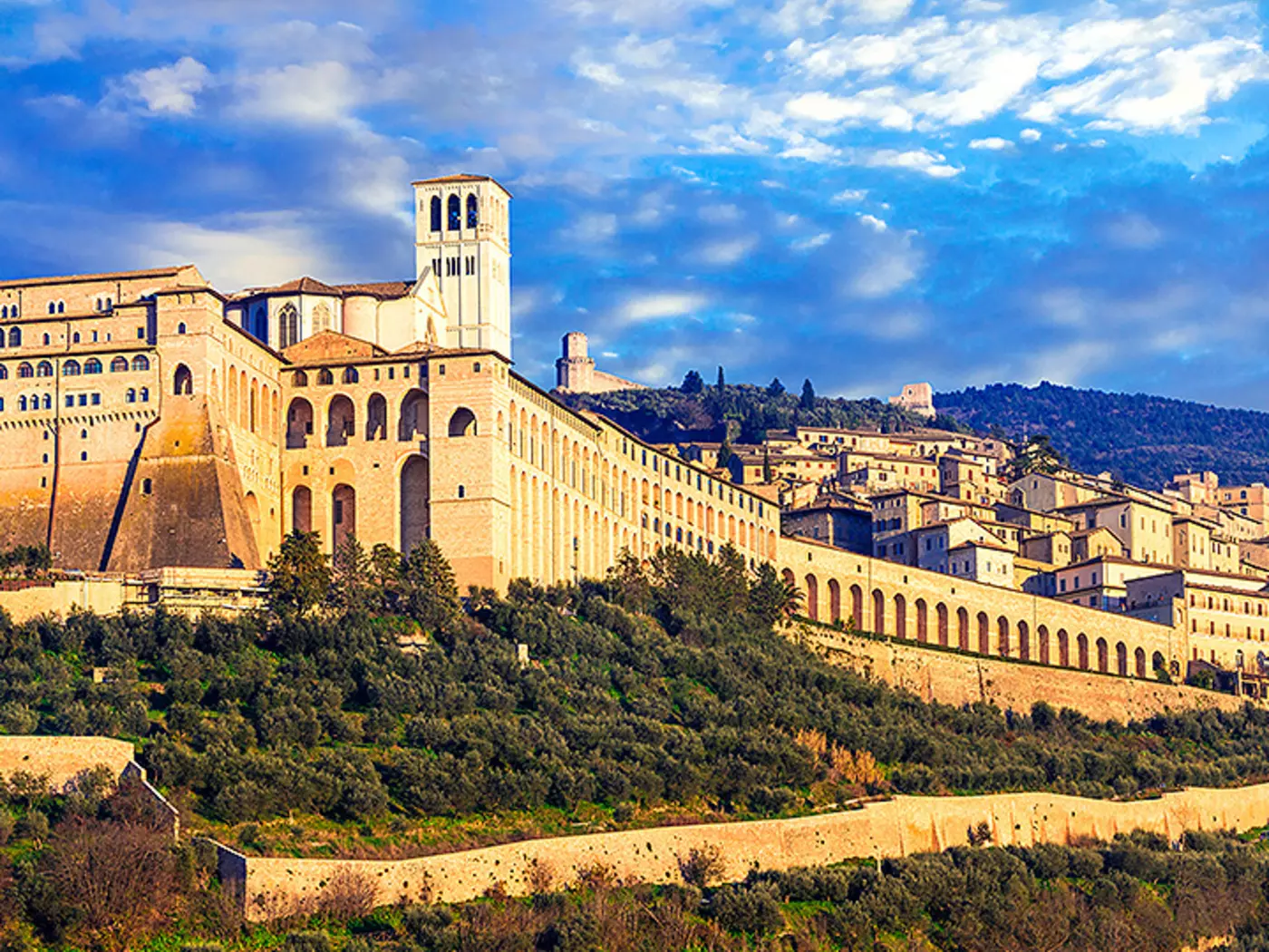 Birthplace of St. Francis, Assisi is in Italy's Umbria region