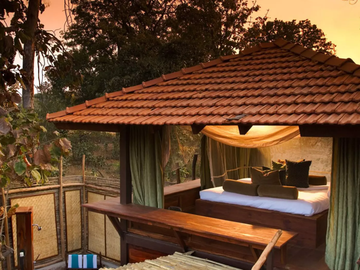 Jungle Lodge Suite at Mahua Kothi Lodge at Bandhavgarh National Park