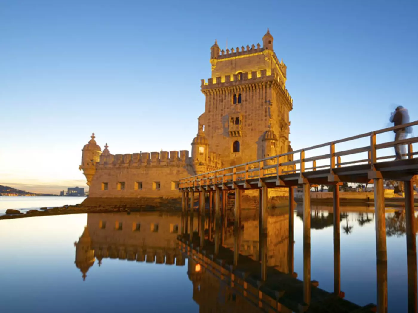 Built in the early 16th century, Belem Tower was used to defend the city