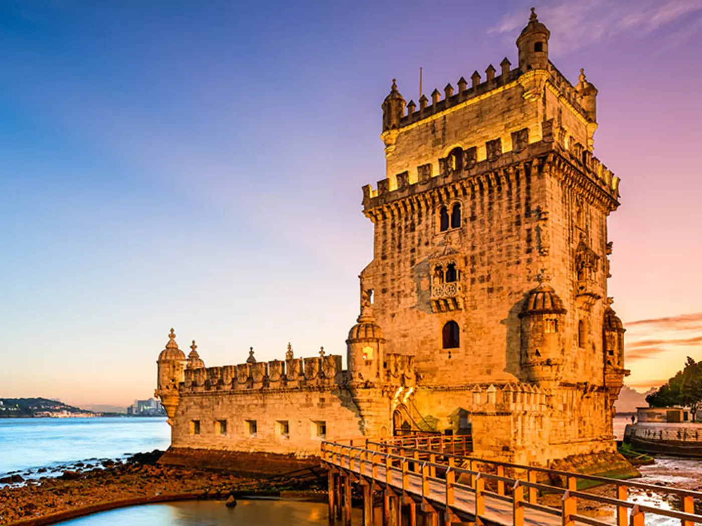 The Belem Tower in Lisbon