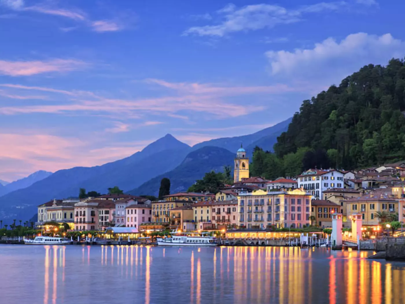 Bellagio, one of the most beautiful places in the region of Lombardy