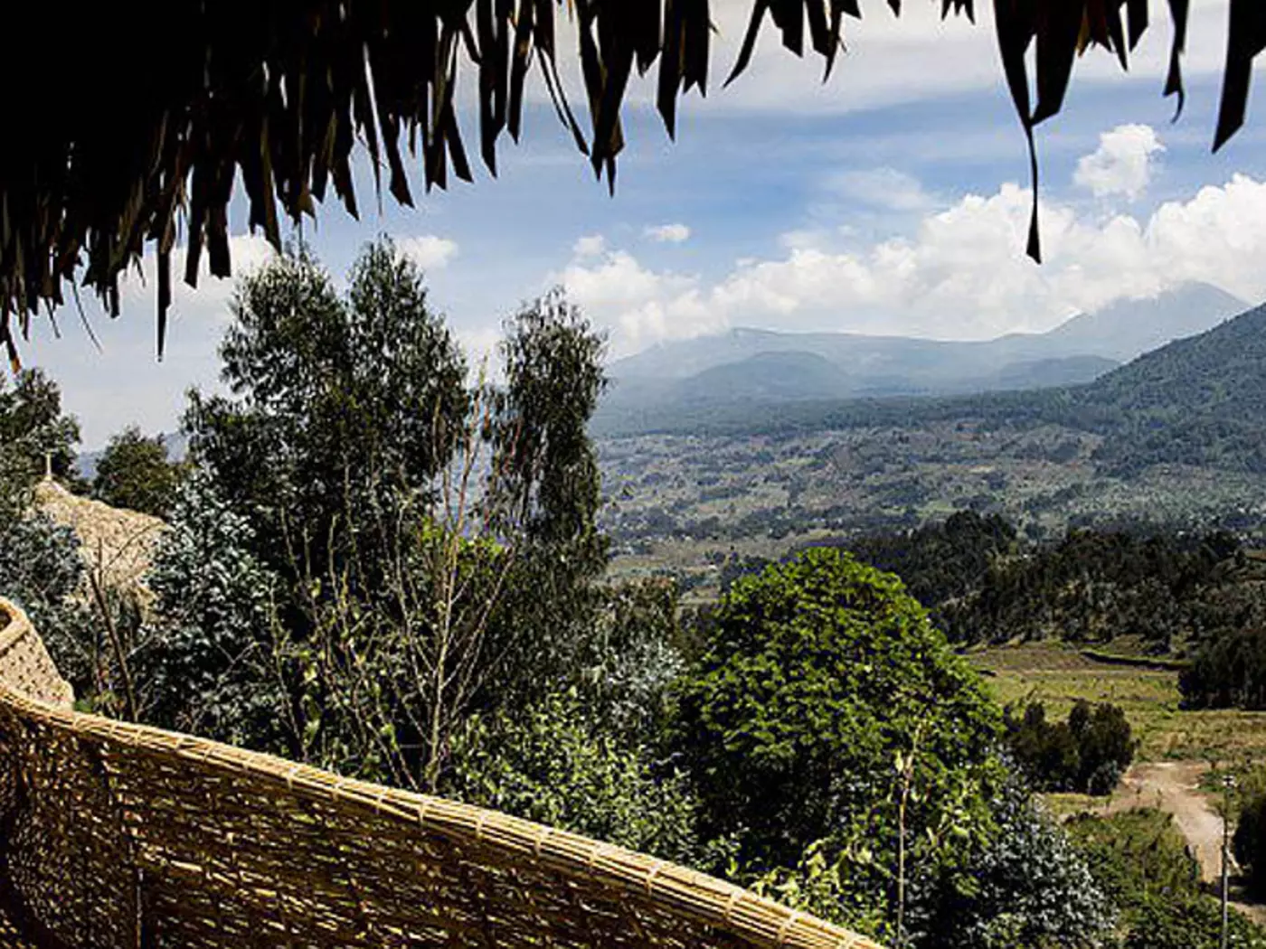 Views from Bisate Lodge