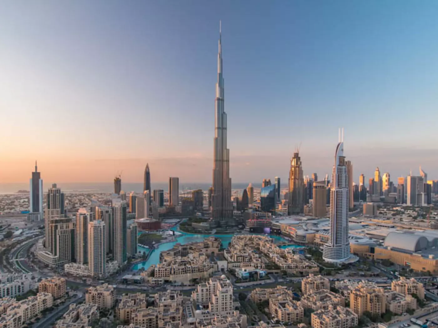 Dubai's Burj Khalifa is the world's tallest free-standing structure