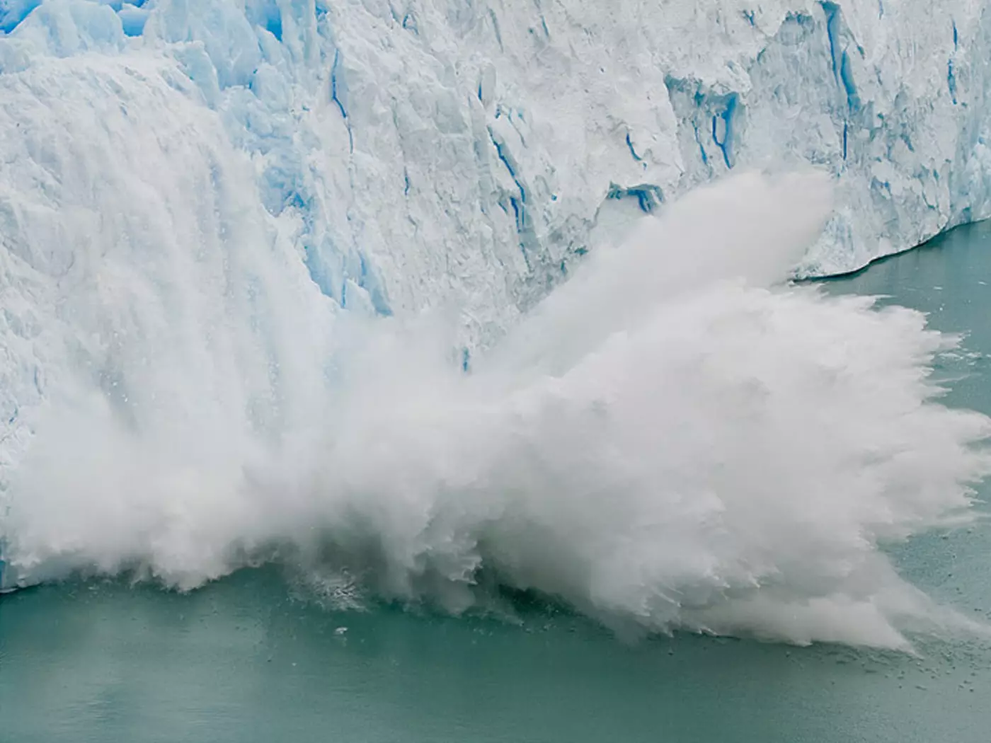 Calving of the Perito Moreno Glacier