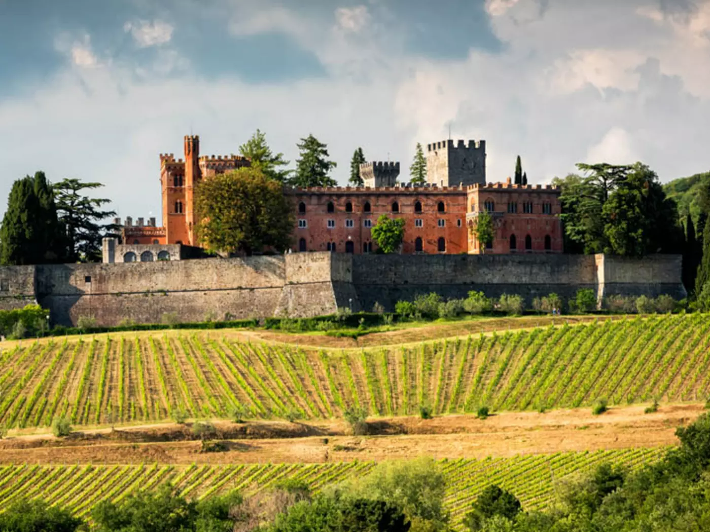 Castello di Brolio in Chianti has been producing wine since 1141