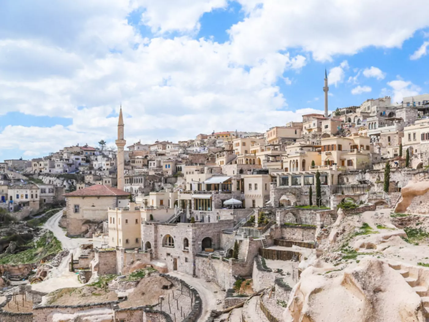 Castle of Uchisar in Cappadocia