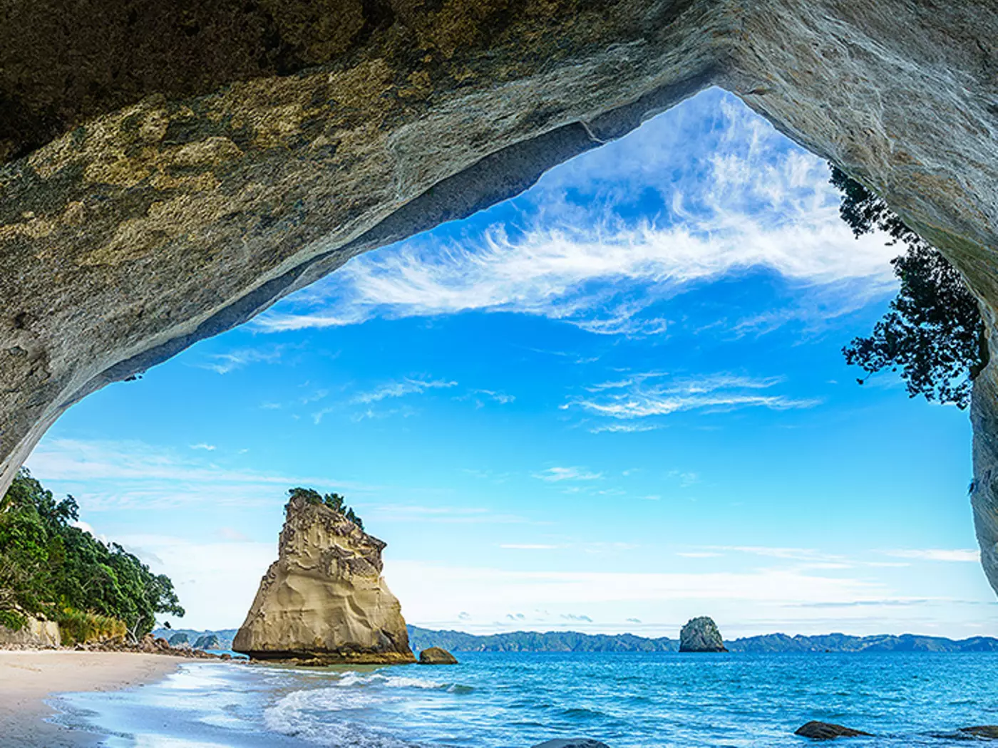Cathedral Cove on the Coromandel Peninsula
