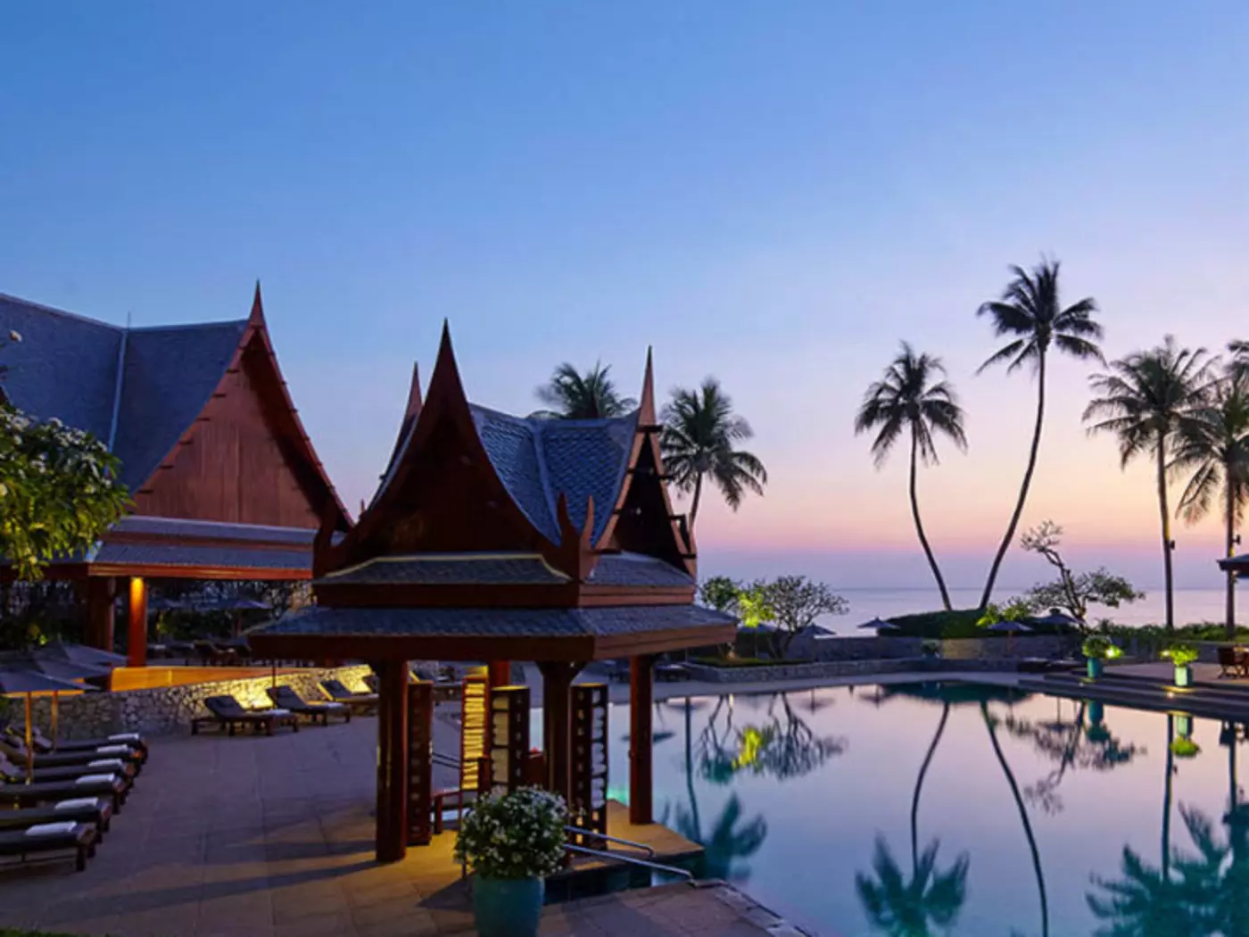 On the shores of the Gulf of Thailand, Chiva-Som is a premier wellness resort