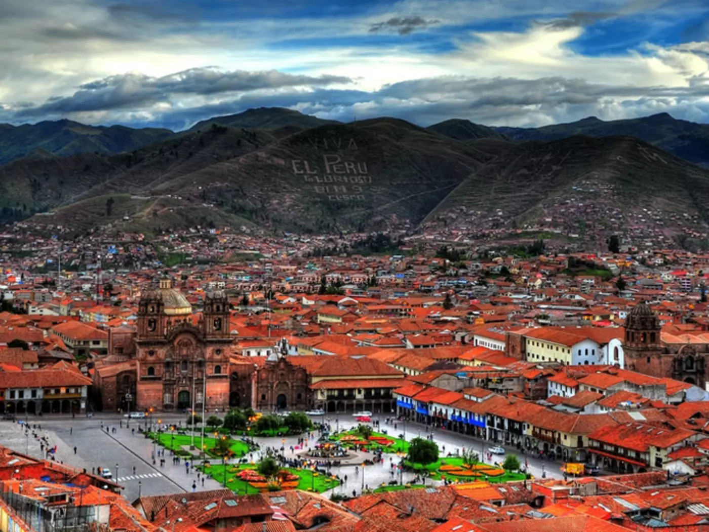 Ancient Cusco, once the capital of the Incan Empire