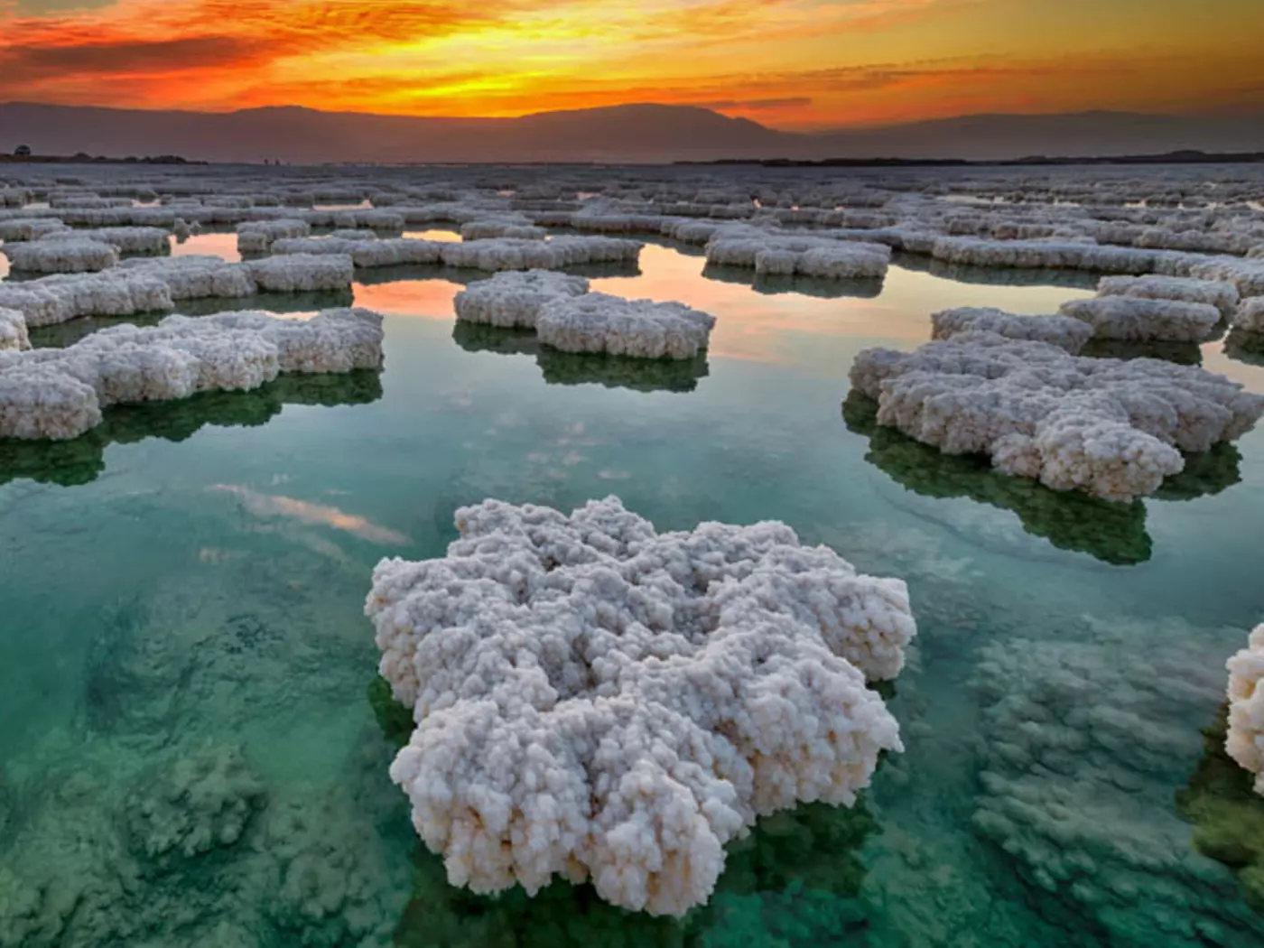 Dead Sea coastline